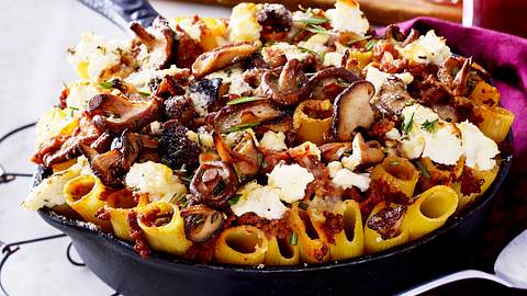 Pilz-Pasta mit Lammhack Rezept - Foto: House of Food / Bauer Food Experts KG