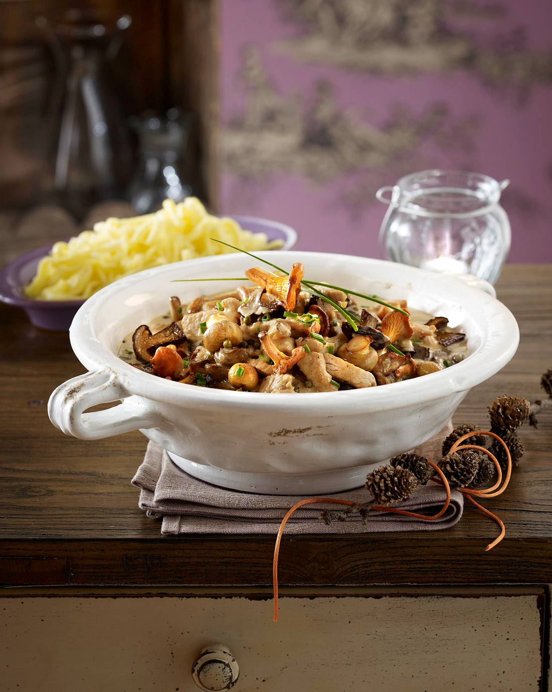 Pilz-Putengulasch nach Jägerart Rezept | LECKER