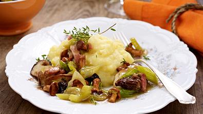 Pilz-Ragout mit Porree Rezept - Foto: LECKER @ Bauer Media Group