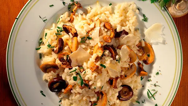 Pilz-Risotto Rezept - Foto: LECKER @ Bauer Media Group