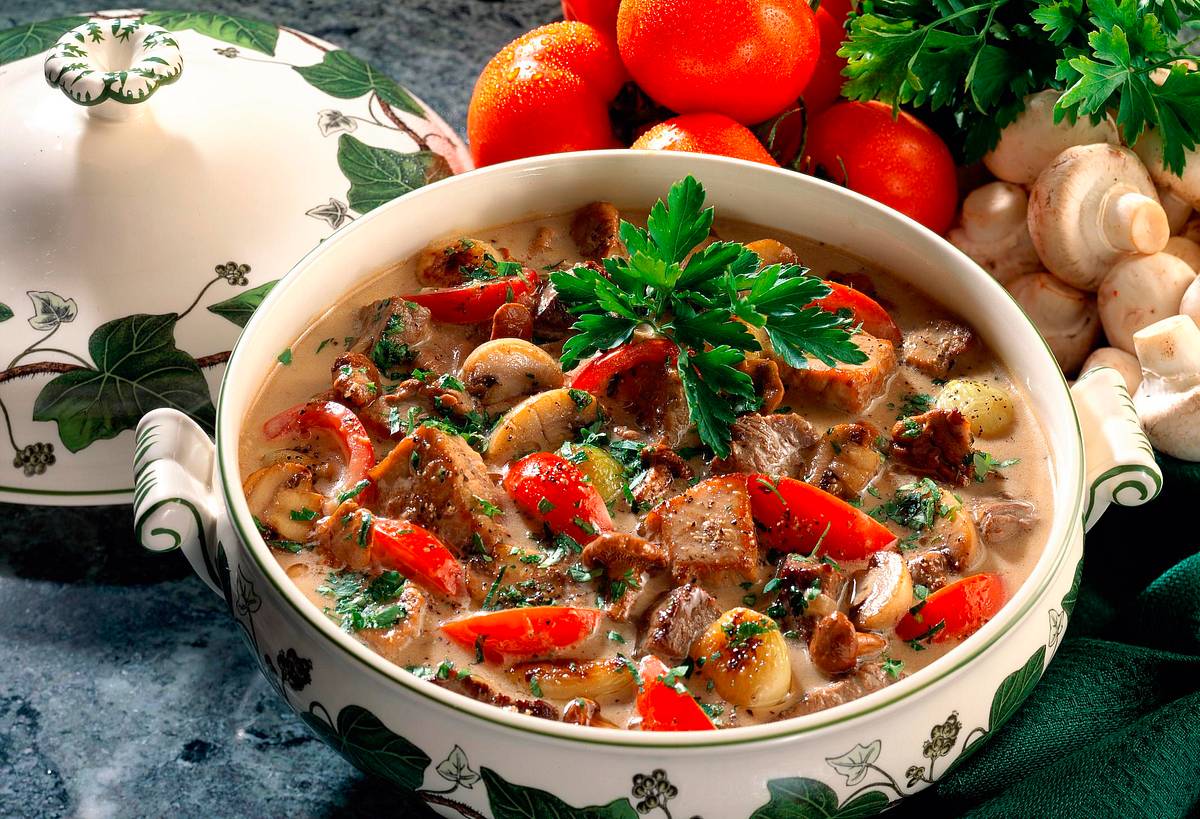 Pilzgulasch Rezept