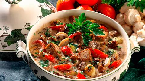 Pilzgulasch Rezept - Foto: Horn
