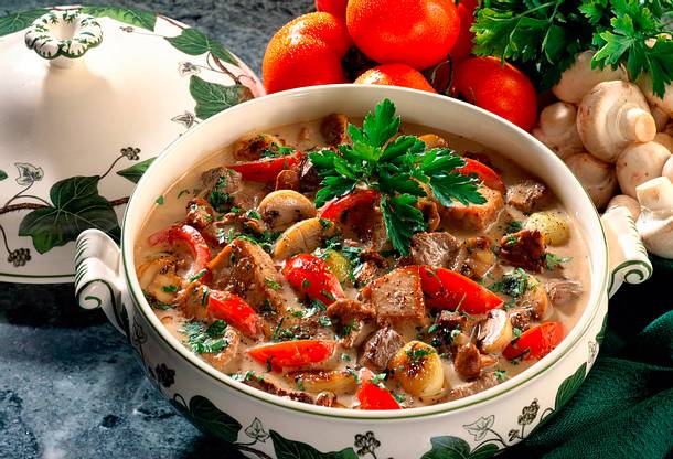 Pilzgulasch Rezept