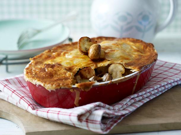 Pilzpastete mit Gorgonzola-Creme Rezept Pilzpastete mit Gorgonzola-Creme Rezept