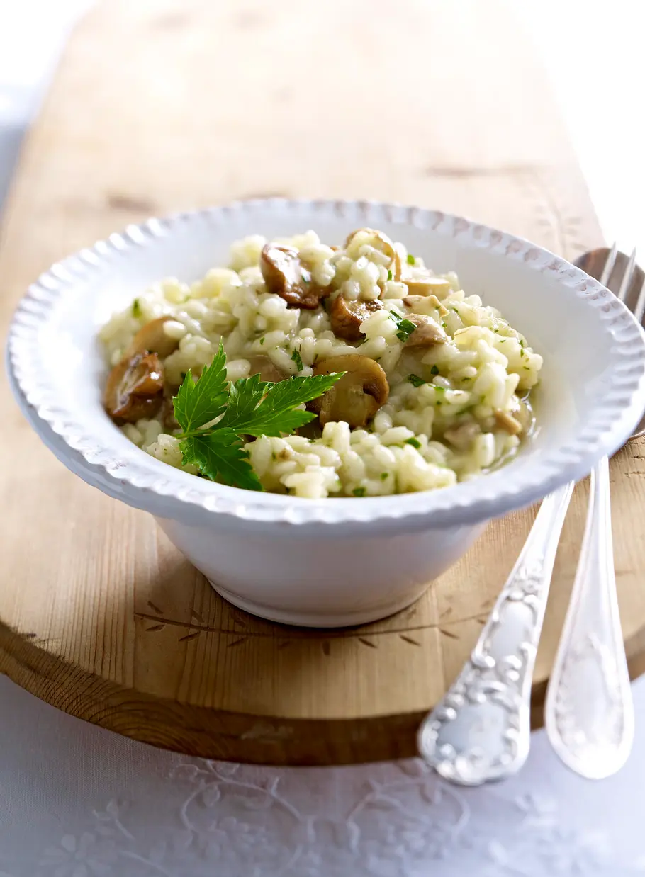 Pilzrisotto Rezept Pilzrisotto Rezept