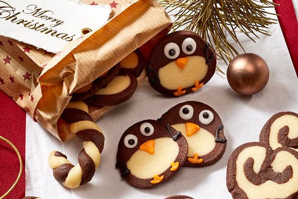 Pinguin-Kekse Rezept