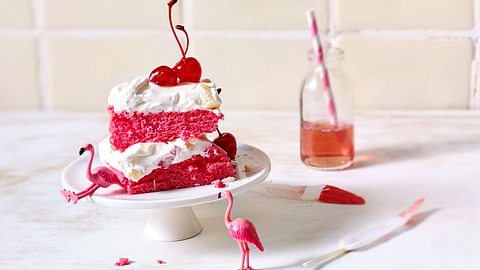 Pink-Flamingo-Schnitten Rezept - Foto: House of Food / Bauer Food Experts KG