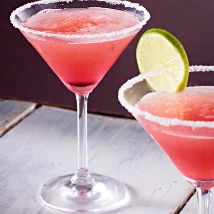 Pink Grapefruit and lime slush Rezept Pink Grapefruit and lime slush Rezept