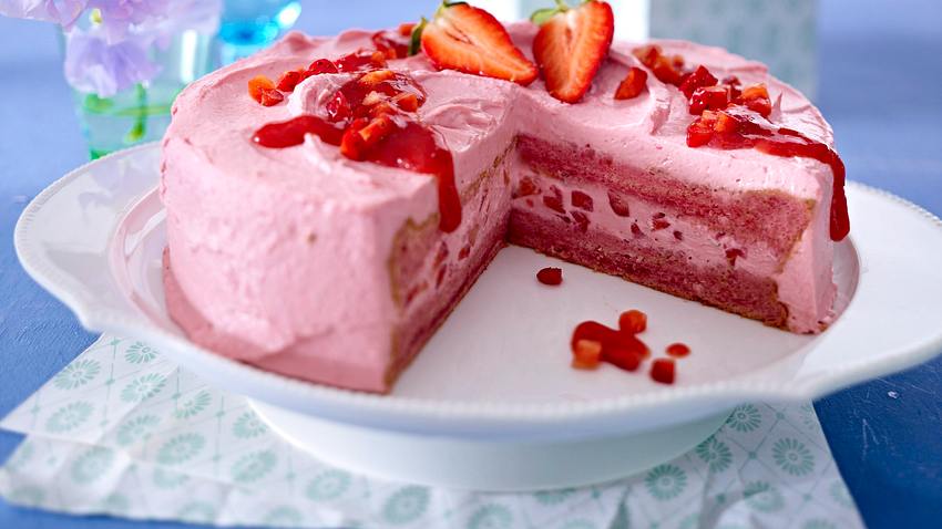 Pink Ladycake mit Erdbeermascarpone Rezept - Foto: House of Food / Bauer Food Experts KG