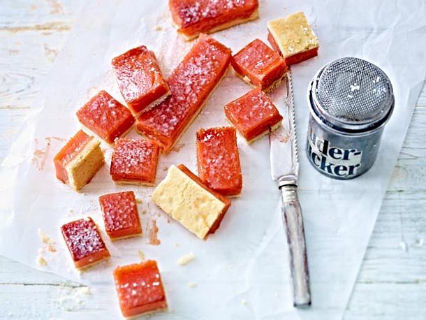 Pink Lemon Squares Rezept