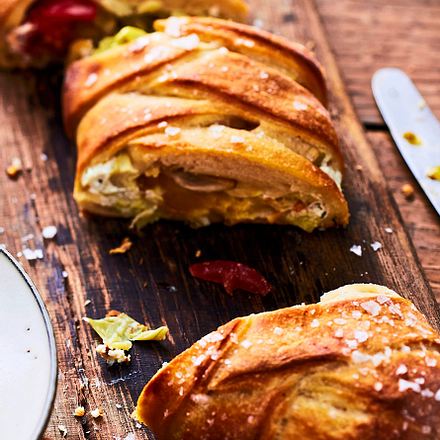 Pinsa-Calzone mit Artischocken, Pilzen & Tomaten Rezept