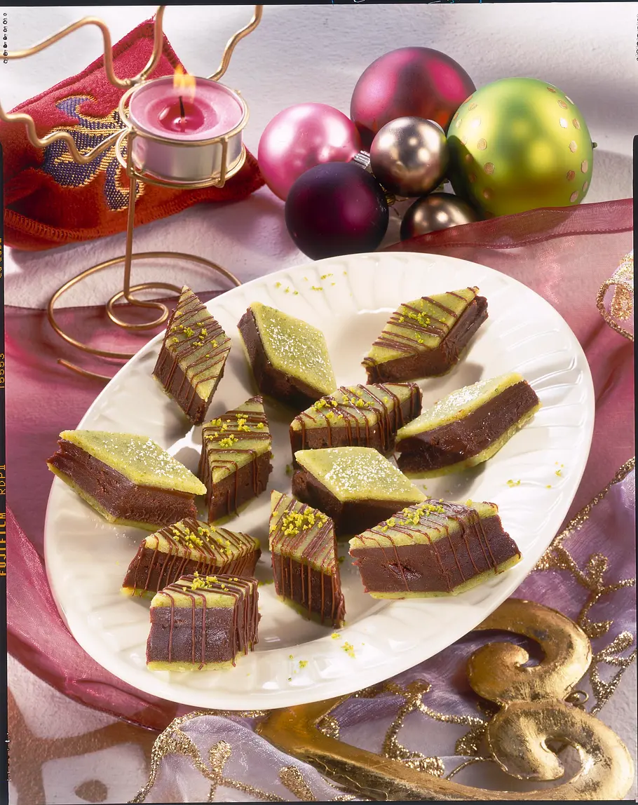 Pistazien-Marzipan-Konfekt Rezept