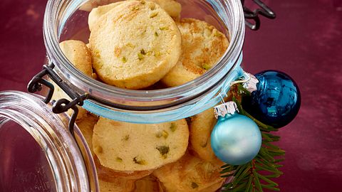 Pistazien-Marzipan-Plätzchen Rezept - Foto: House of Food / Bauer Food Experts KG