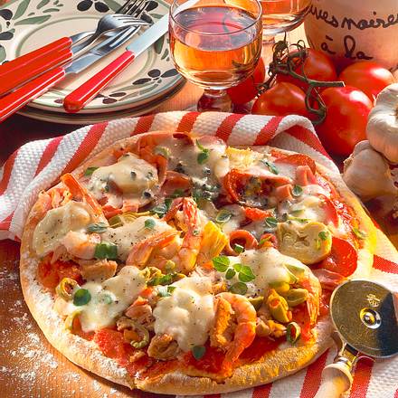Pizza Allerlei Rezept Pizza Allerlei Rezept