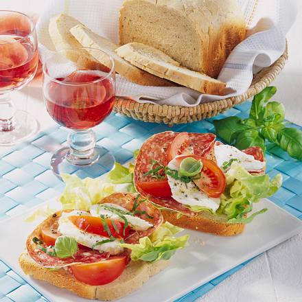 Pizza-Brot Rezept Pizza-Brot Rezept