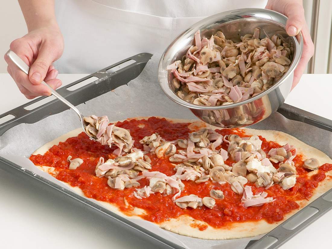Pizza-Calzone belegen
