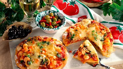 Pizza Frutti di Mare Rezept - Foto: LECKER @ Bauer Media Group
