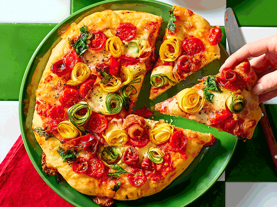Pizza Giardino Rezept Pizza Giardino Rezept