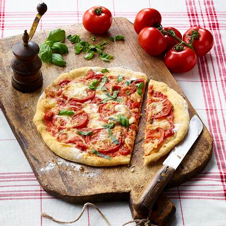Pizza Margherita Rezept Pizza Margherita Rezept
