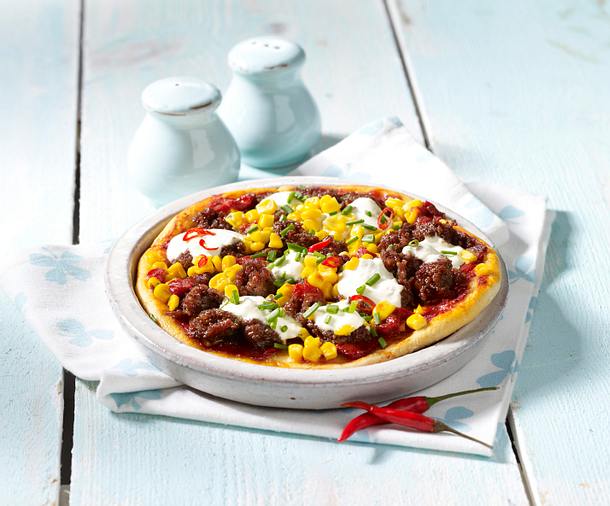 Pizza Mexikana Rezept Pizza Mexikana Rezept