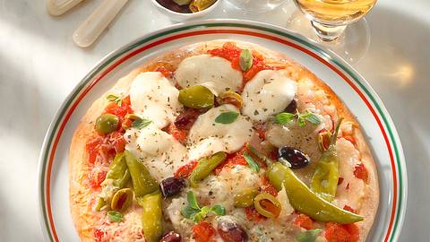 Pizza mit vier Käse Rezept - Foto: Först, Thomas