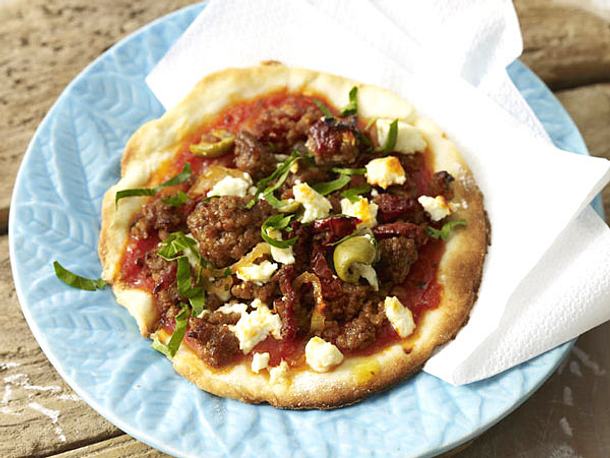 Pizza Rehakles zur Halbzeit Rezept