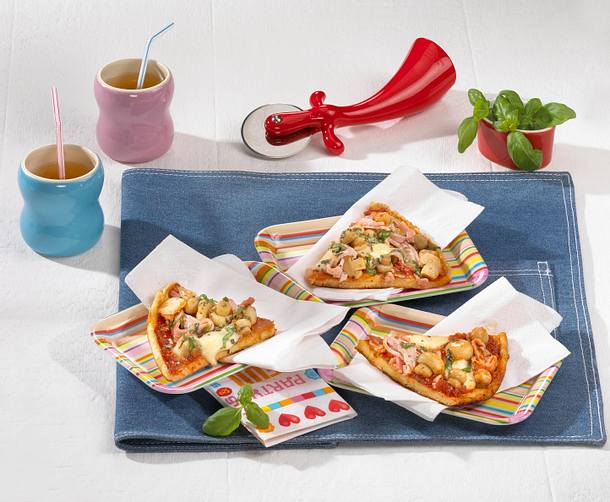 Pizza-Schüttelpfannkuchen Rezept