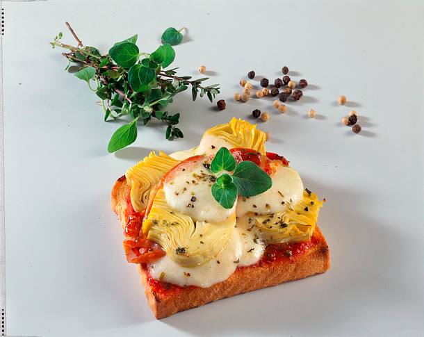 Pizza-Toast Rezept Pizza-Toast Rezept