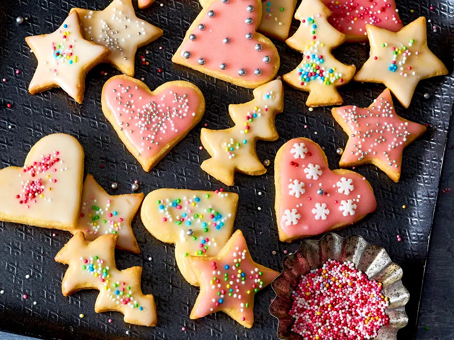 Plätzchen mit Zuckerguss - bunte Ideen und Rezepte | LECKER