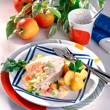 Pochiertes Dorschkotelett Rezept Pochiertes Dorschkotelett Rezept