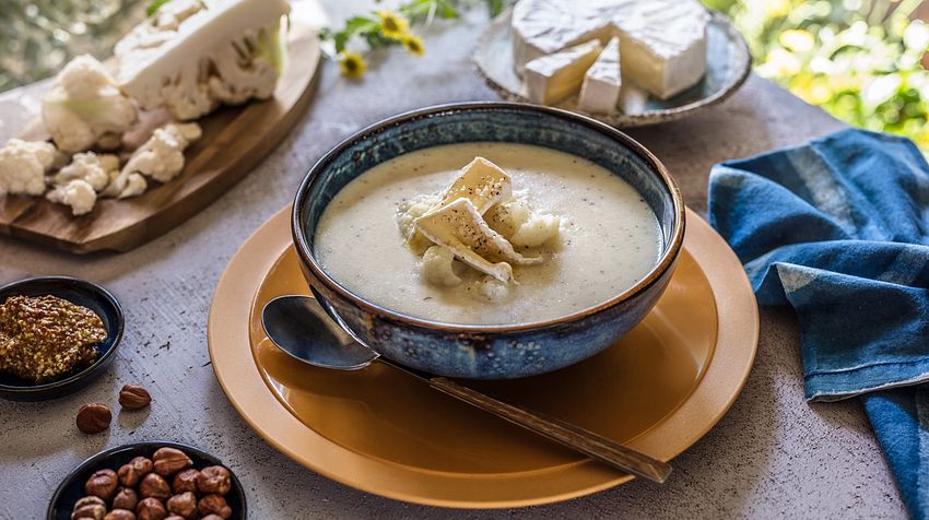 Blumenkohlsuppe mit Camembert - Foto: Podravka