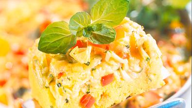 Polenta mit Gemüse-Käsekruste Rezept - Foto: LECKER @ Bauer Media Group