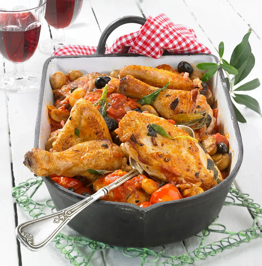 Pollo alla cacciatora Rezept