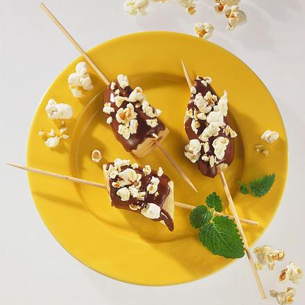 Popcorn-Schoko-Bananen Rezept