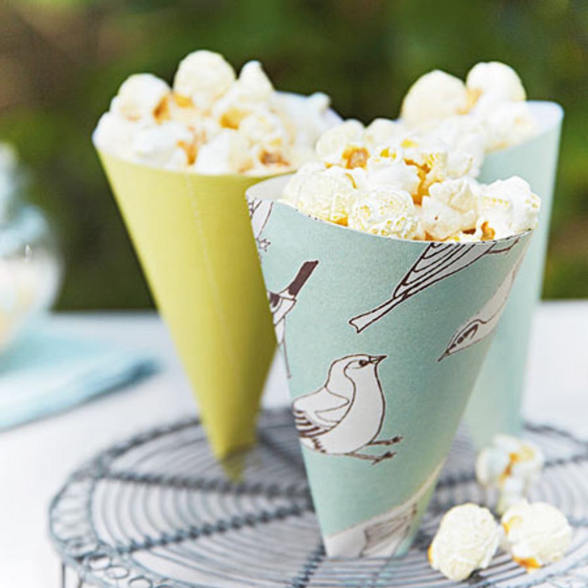 Popcorn für die Partygäste