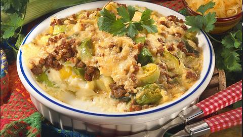 Porree-Hack-Auflauf Rezept - Foto: House of Food / Bauer Food Experts KG