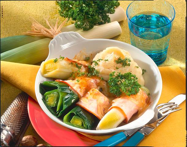 Porree-Röllchen Rezept