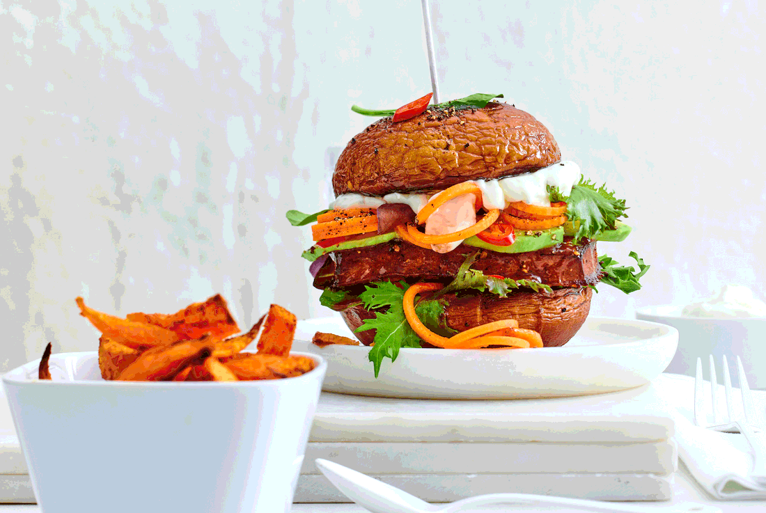 PortobelloBurger Rezept LECKER