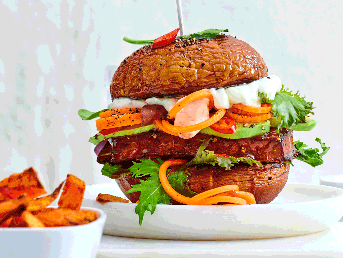 Portobello-Burger Rezept