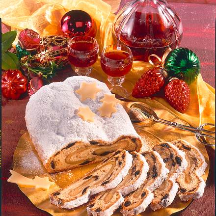 Portwein Marzipan Stollen Rezept Lecker