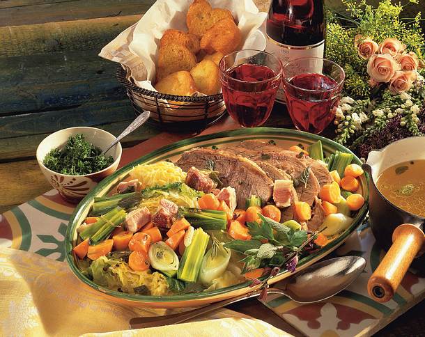 Pott auf'm Feuer - Pot au feu Rezept