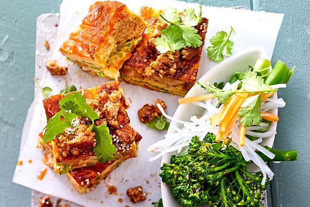 Power-Omelett „Banh Mi“-Style Rezept Power-Omelett „Banh Mi“-Style Rezept