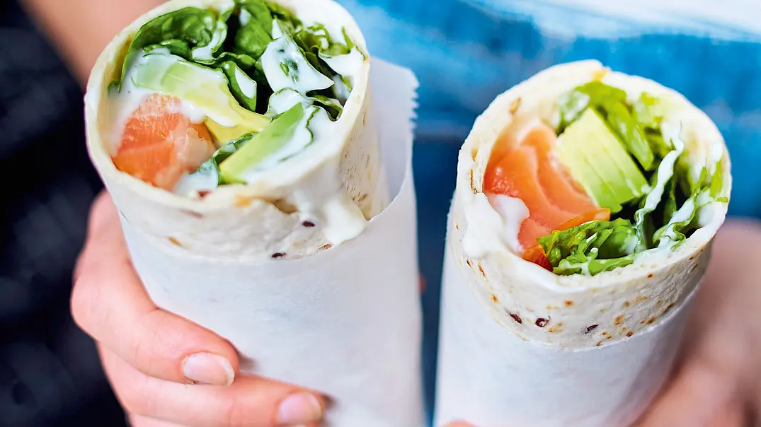 Power-Wrap Rezept - Foto: LECKER @ Bauer Media Group Power-Wrap Rezept - Foto: LECKER @ Bauer Media Group