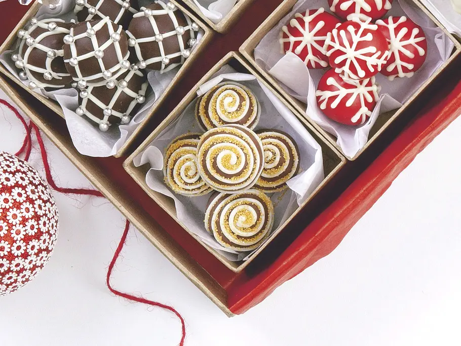 Pralinen - Très chic mit Glitzer Rezept Pralinen - Très chic mit Glitzer Rezept