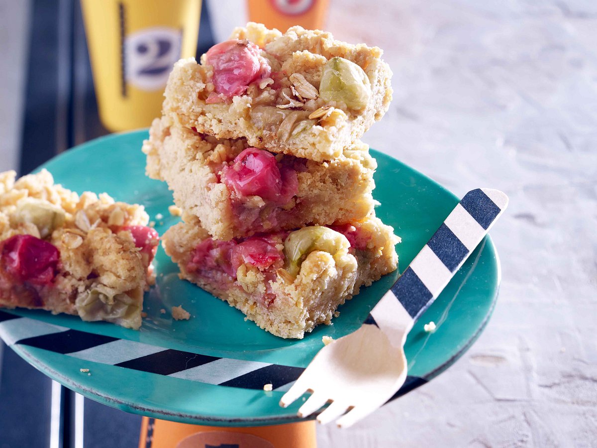 Prasselkuchen mit Stachelbeeren Rezept