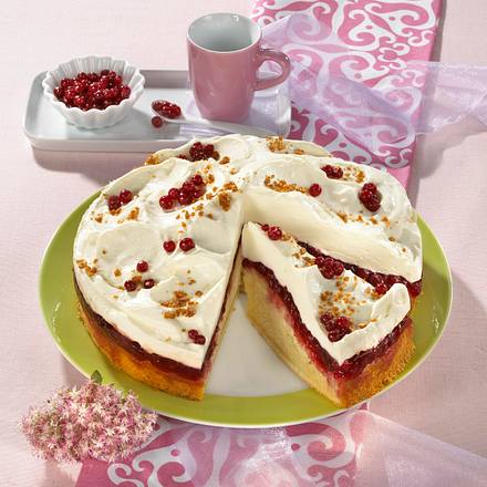 Preiselbeer-Schmandkuchen Rezept Preiselbeer-Schmandkuchen Rezept