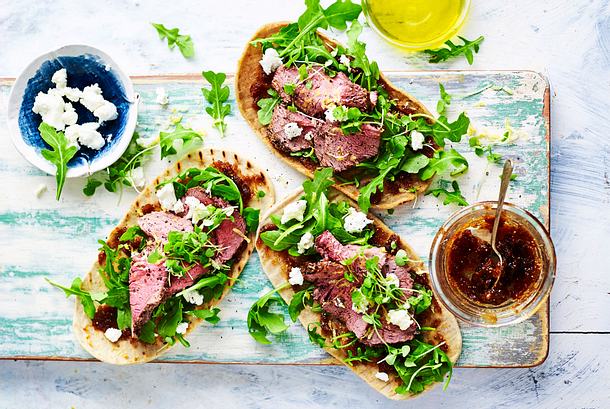 Premium-Abendbrot mit Roastbeef Rezept Premium-Abendbrot mit Roastbeef Rezept
