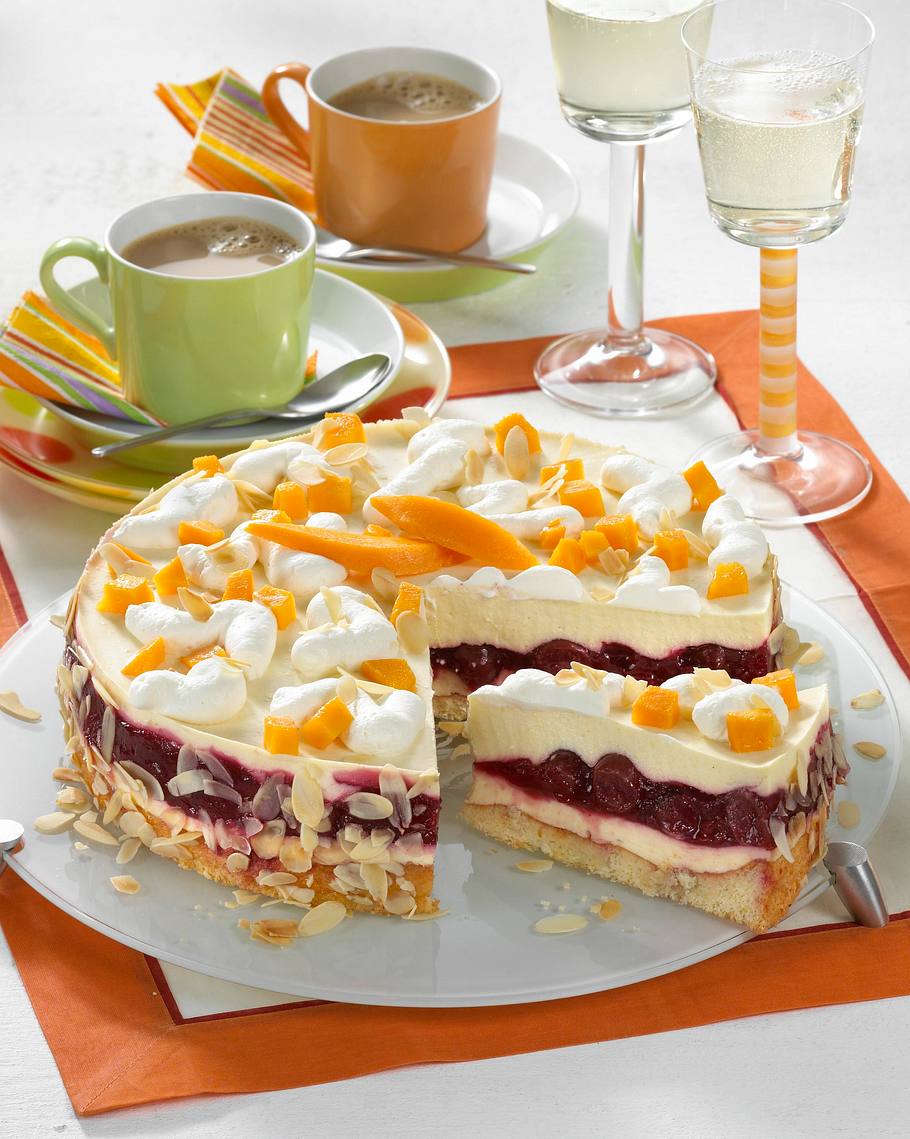 Prosecco-Frucht-Torte Rezept