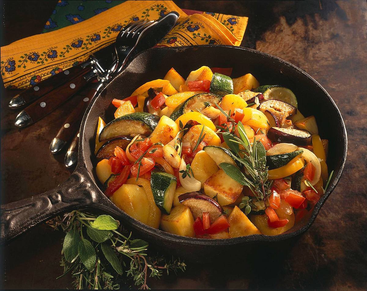 Provencalische Kartoffelpfanne Rezept