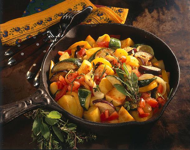 Provencalische Kartoffelpfanne Rezept Provencalische Kartoffelpfanne Rezept